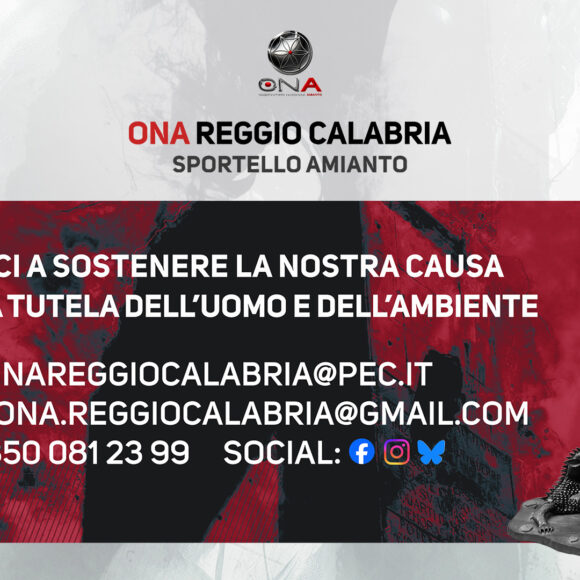 Apre il primo Sportello Amianto a Reggio Calabria